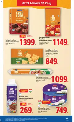 Lidl akciós ujság - amely érvényes a következő dátumtól: 17.07.2025 | Oldal: 69