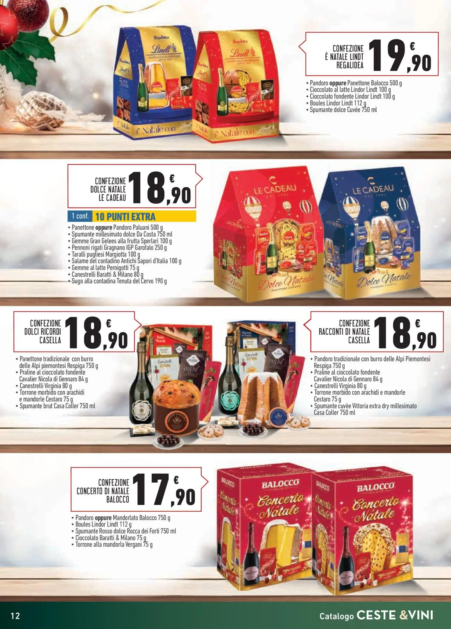 Volantino Conad del 06.11.2025 | Pagina: 12 | Prodotti: Frutta, Pandoro, Taralli, Sugo