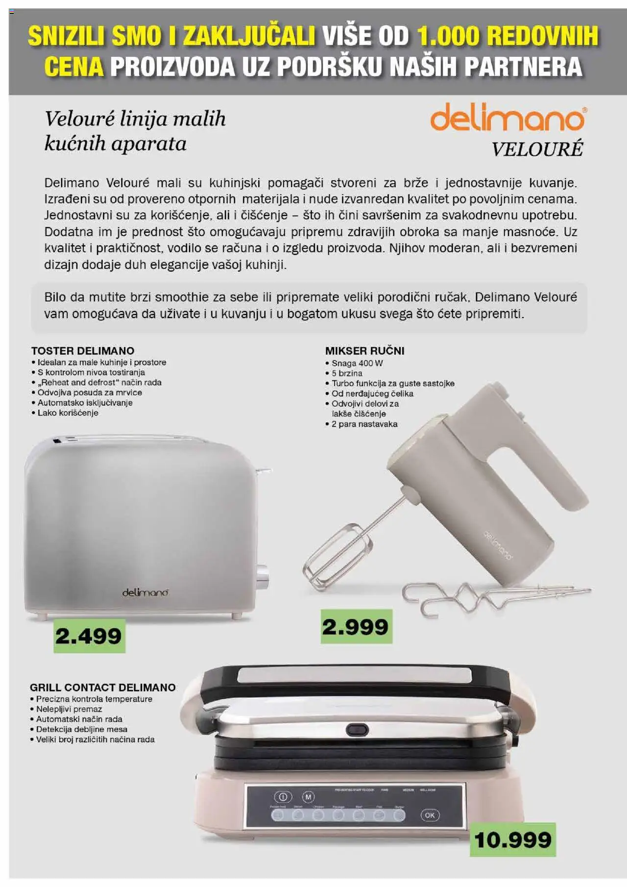 Roda katalog - važi od 31.07.2025 | Strana: 6 | Proizvode: Mikser, Toster, Sto, Delimano