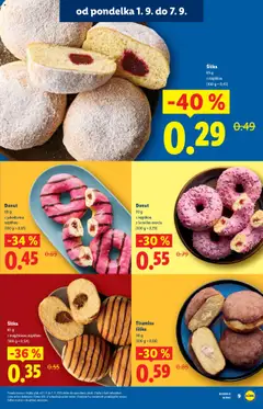 Donut, 69 g s jahodovou náplňou │ platný od 01.09.2025 | Strana: 9
