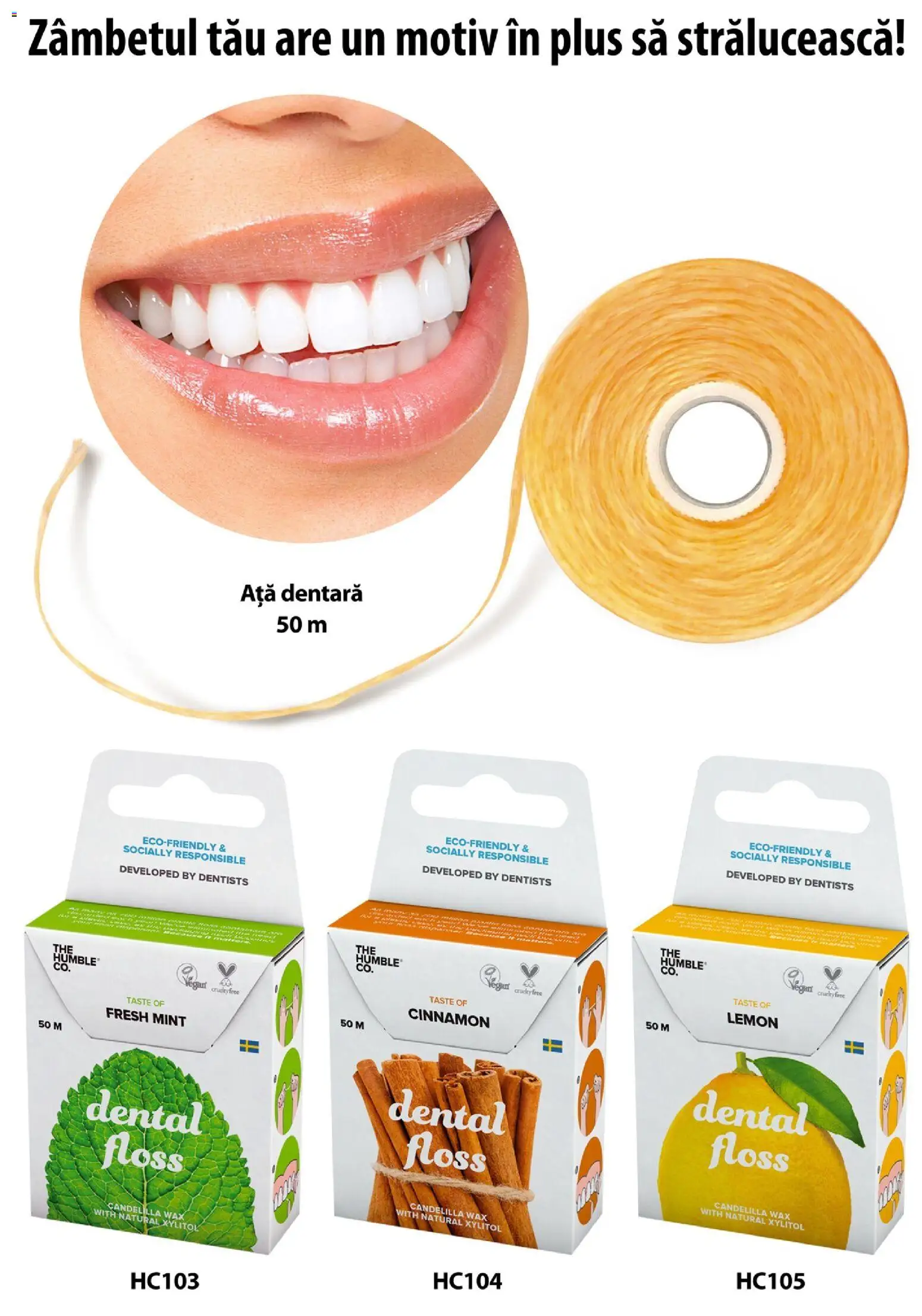 Noul catalog Lady’s – valabil de la 19.12.2019 | Pagină: 115 | Produse: Ață dentară