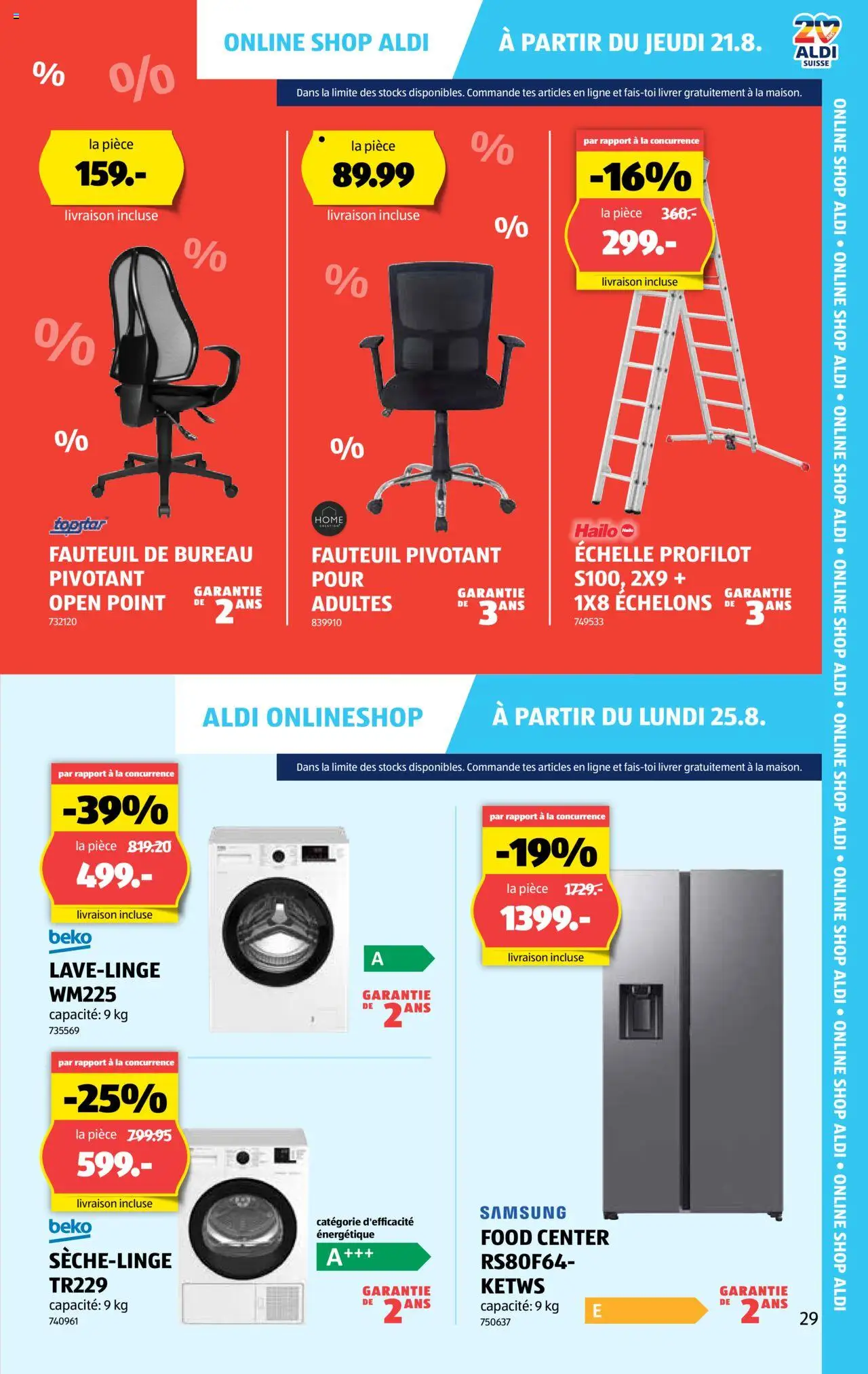 Aldi Prospectus ab 21.08.2025 | Seite: 30 | Produkte: Samsung