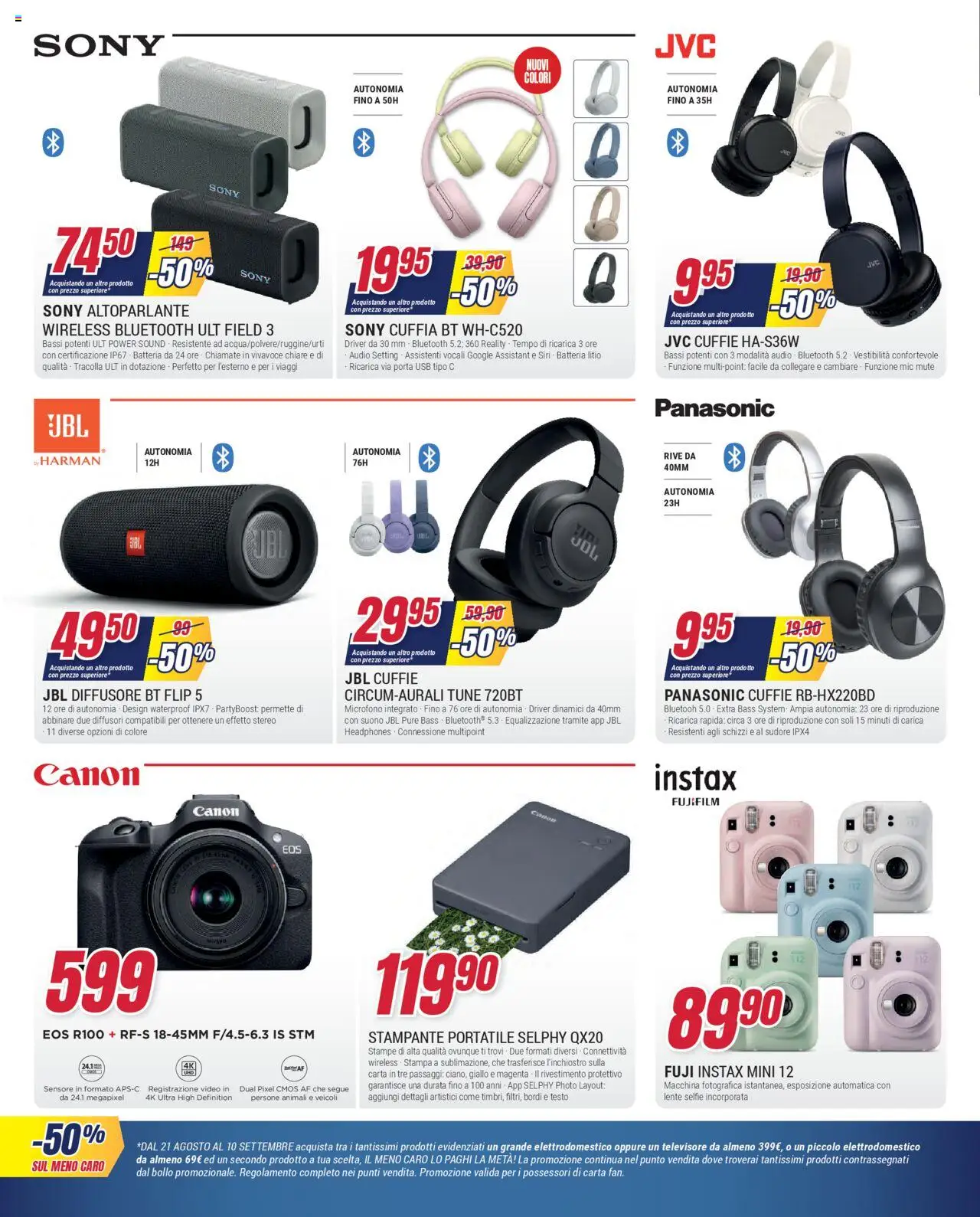 Volantino Trony del 21.08.2025 | Pagina: 11 | Prodotti: Video, USB, Stampa, Batteria