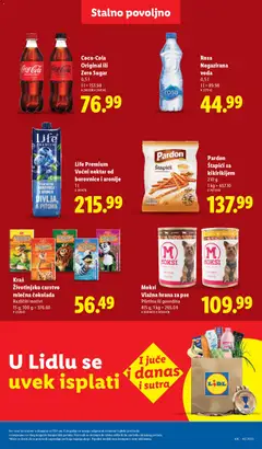 Moksi Vlažna hrana za pse, Piletina ili govedina 415 g; 1 kg = 265.04 - pregled Lidl kataloga - važi od 23.10.2025 | Strana: 21