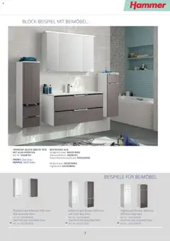 Hammer Zuhause Trendset ab 01.01.2024 gültig | Seite: 7 | Produkte: HIghboard, Spiegelschrank, Midischrank
