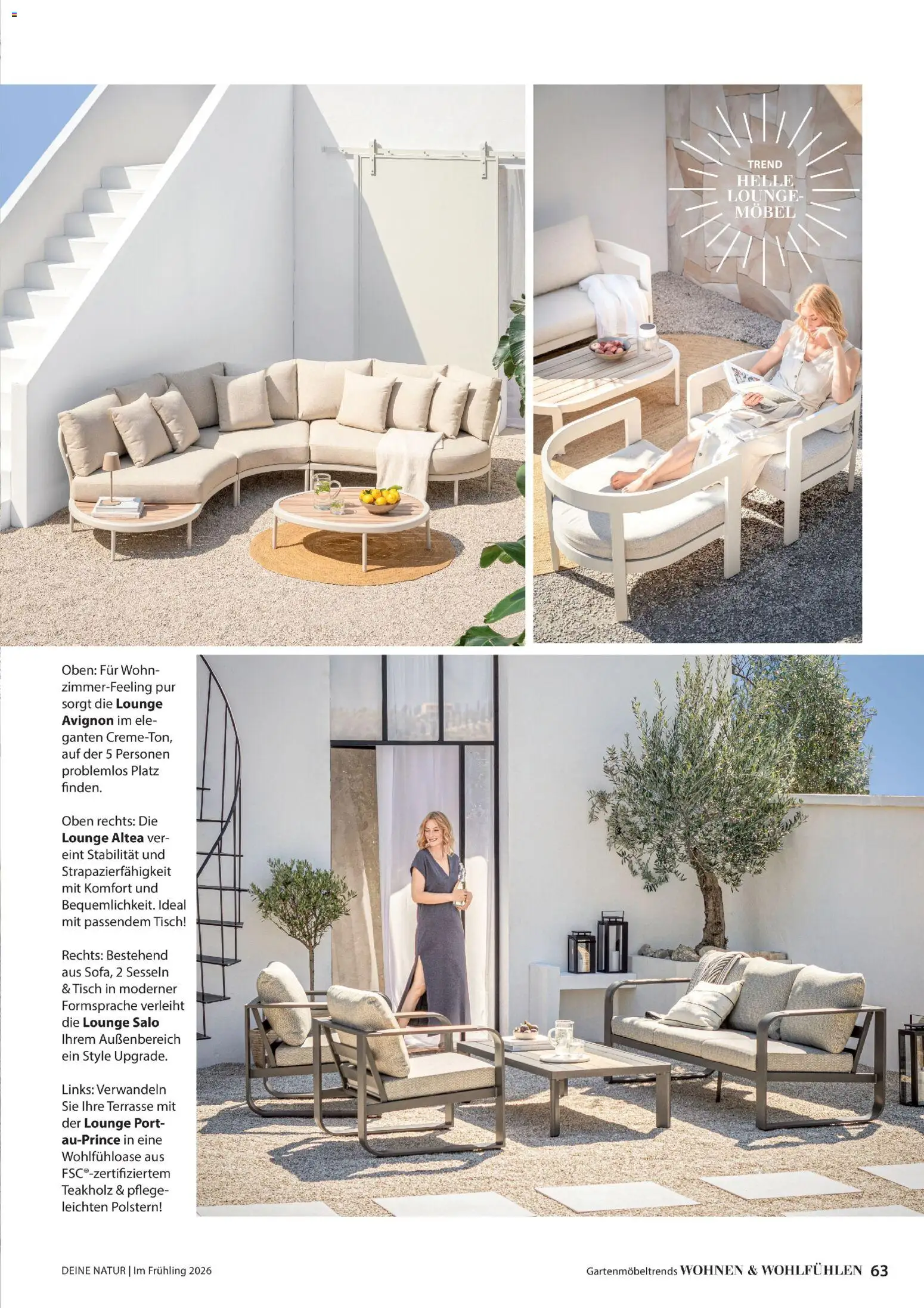 Dehner Flugblatt gültig ab 05.03.2026 | Seite: 63 | Produkte: Tisch