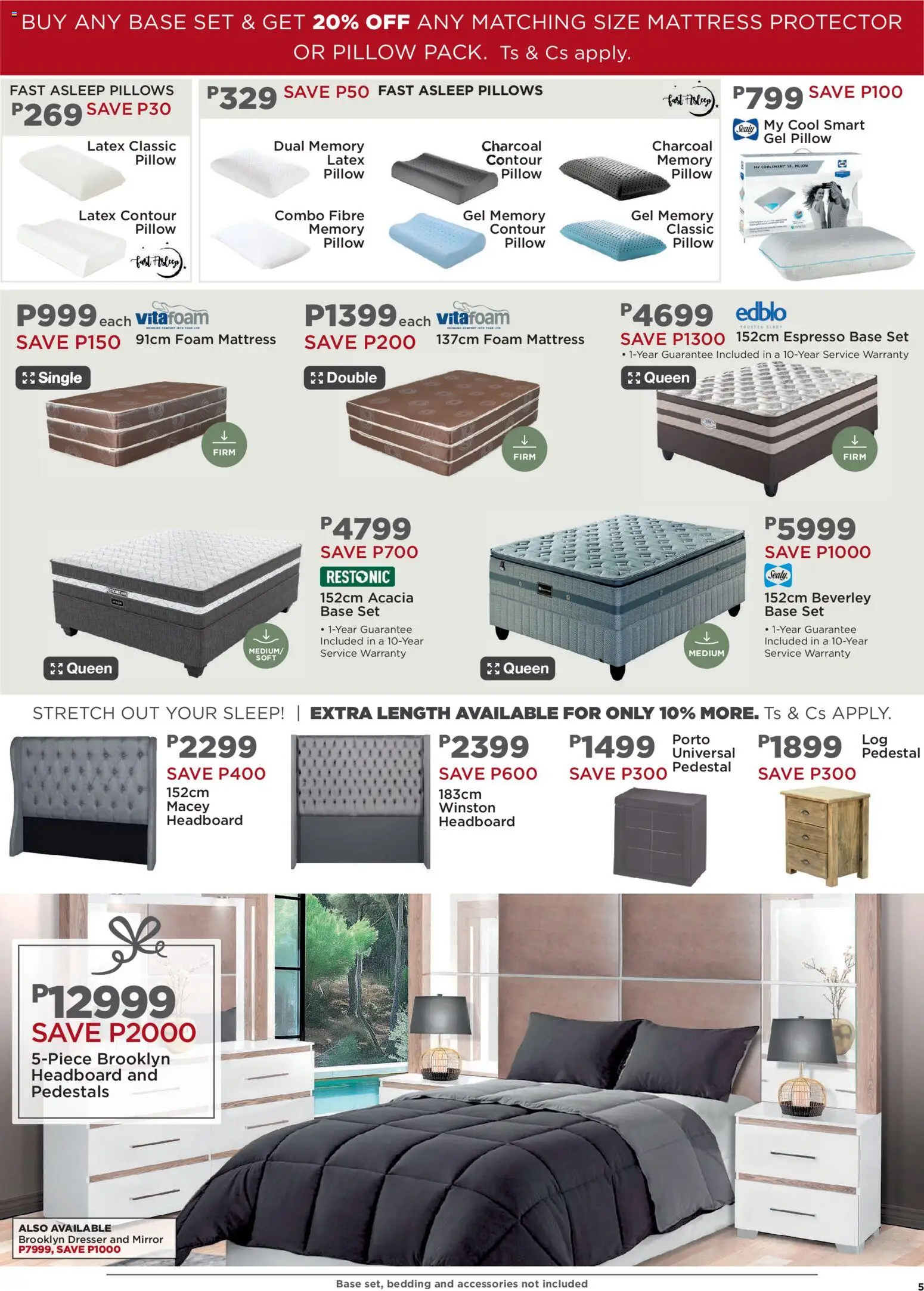 New House and Home catalogue – valid from 24.11.2025 | Page: 4 | Products: Pedestal, Pillow, Mirror, Foam
