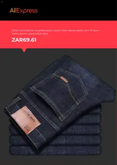 AliExpress specials catalogue – valid from 03.01.2026 | Page: 12 | Products: Pants, Jeans