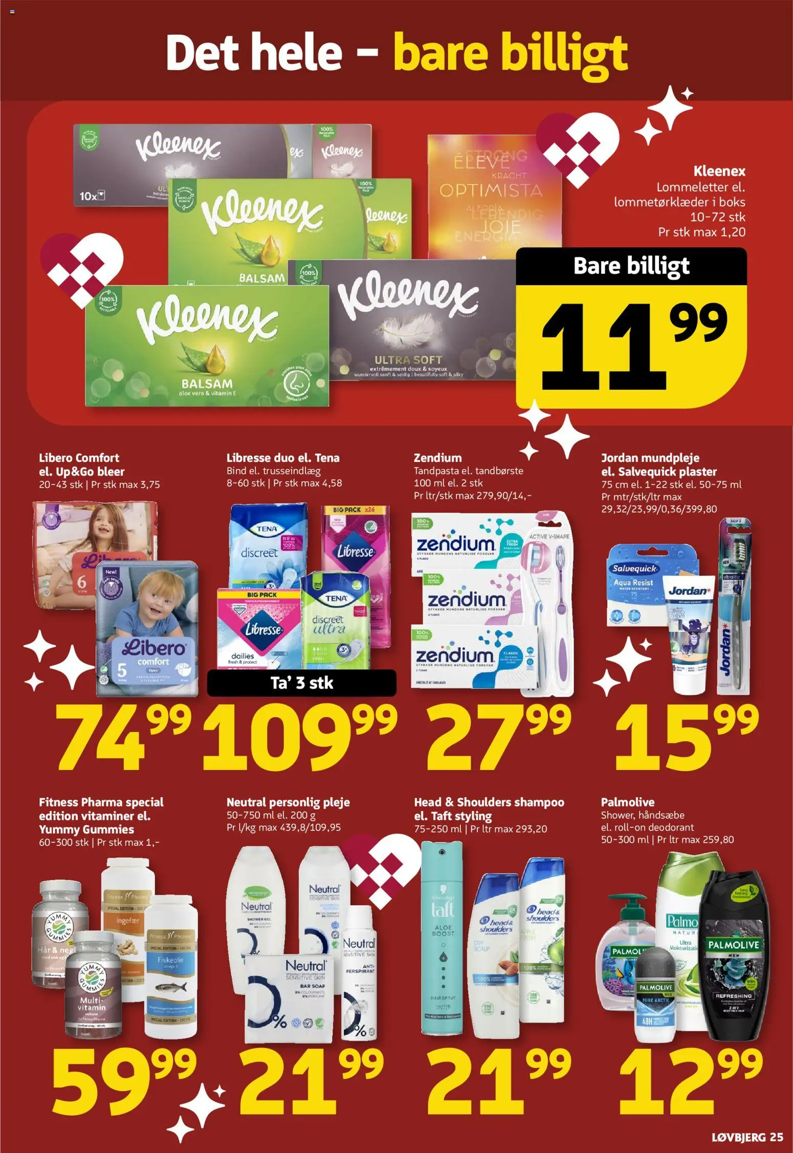 Løvbjerg tilbudsavis – gyldig fra 21.11.2025 | Side: 27 | Produkter: Boks, Shampoo, Deodorant, Tandbørste