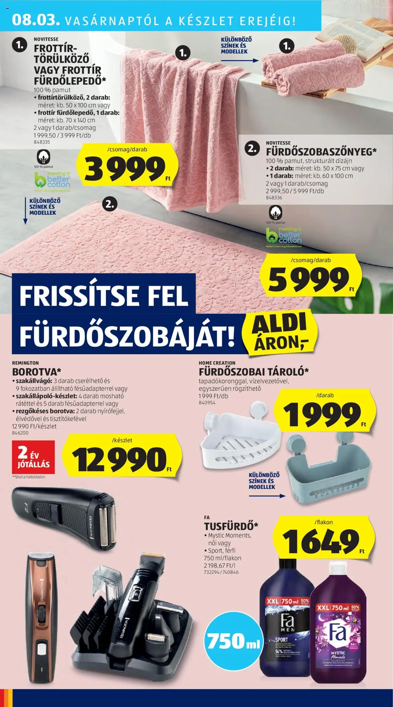 Aldi akciós ujság - amely érvényes a következő dátumtól: 31.07.2025 | Oldal: 15 | Termékek: Szakállvágó, Borotva