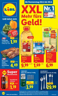 Vorschau von dem Prospekt - Lidl Flugblatt - Oberpullendorf, Güssing, Oberwart gültig ab 28.08.2025