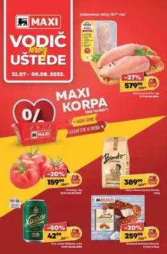 Maxi katalog - pregled Maxi kataloga - važi od 31.07.2025