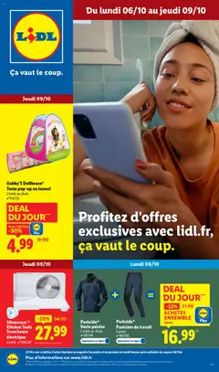 LIDL - Prévisualisation de LIDL catalogue les bonnes affaires de la semaine valide à partir de 06.10.2025