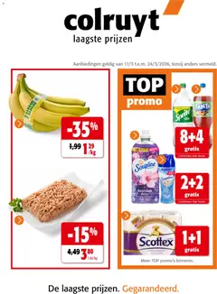 Colruyt folder / publicité - Voorbeeld van een folder van Colruyt, geldig van 11.03.2026
