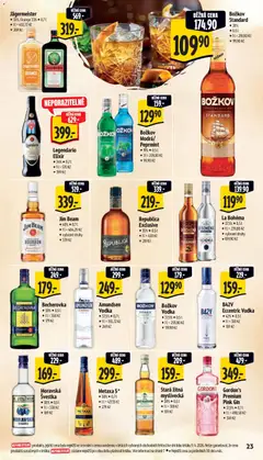 Náhled letáku Albert leták - Supermarket od 15.04.2026 | Strana: 31 | Produkty: Jim Beam, Bourbon, Legendario, Jelínek