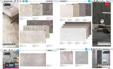 Náhled letáku Siko koupelny katalog Koupelny 2025/2026 od 14.10.2025 | Strana: 104 | Produkty: Dlažba, Cement