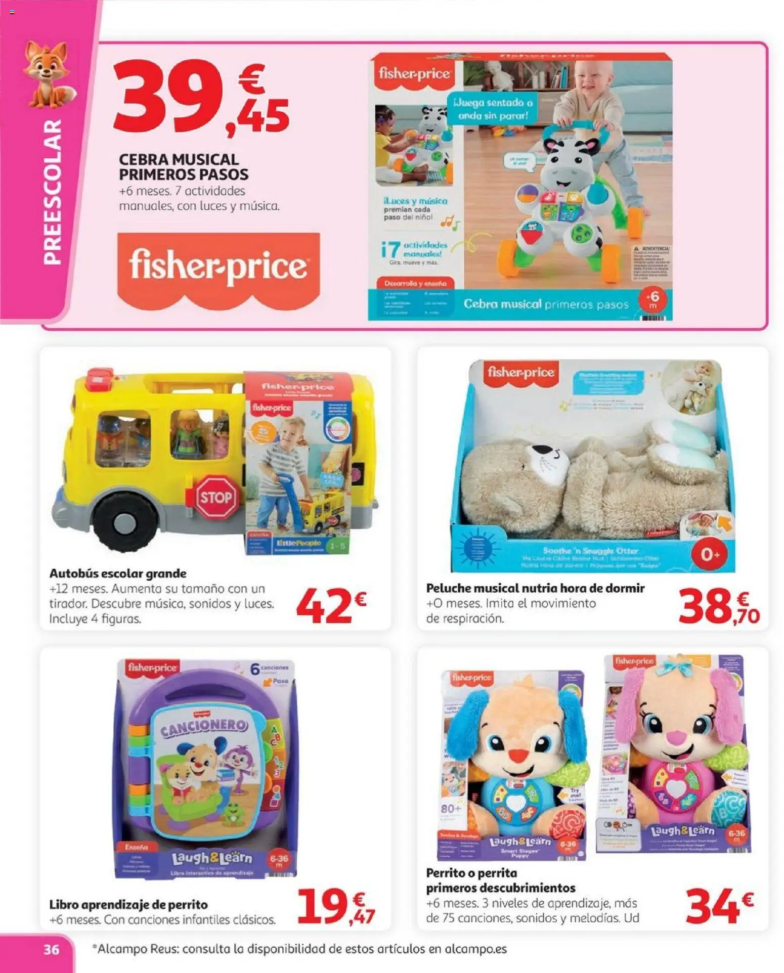 Alcampo - Juguetes │ válido desde el 03.11.2025 | Página: 36