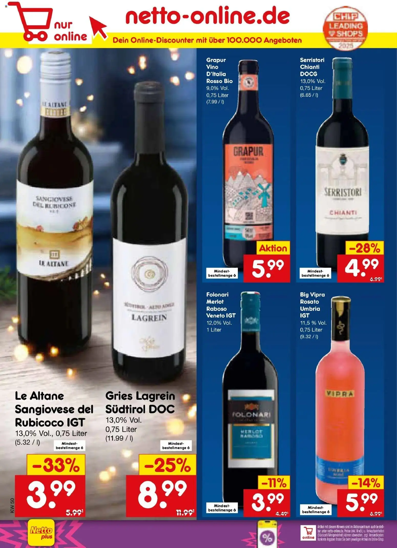 Netto Marken-Discount - Netto: Wochenangebote – gültig ab 07.12.2025 | Seite: 57 | Produkte: Merlot