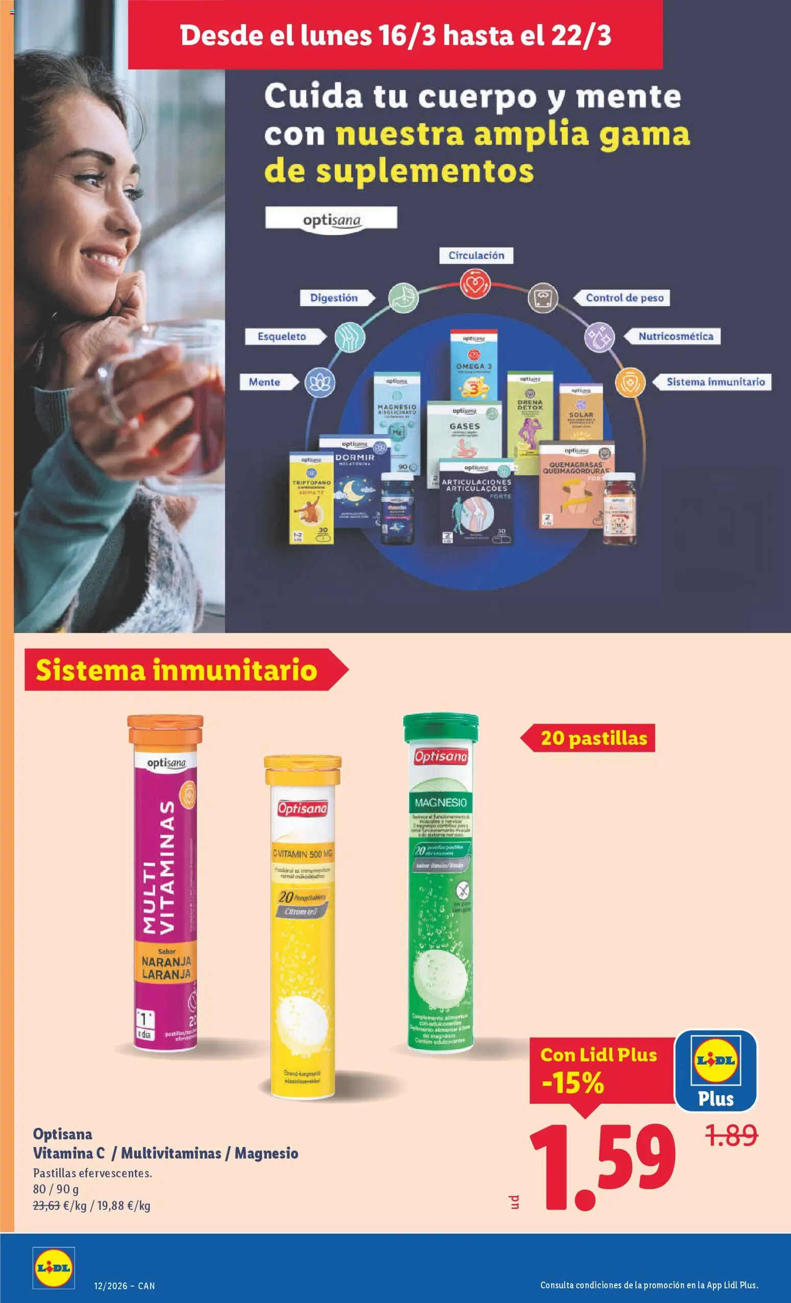 Lidl folleto de bazar │ válido desde el 16.03.2026 | Página: 14 | Productos: Δοχείο φοντί, Peso