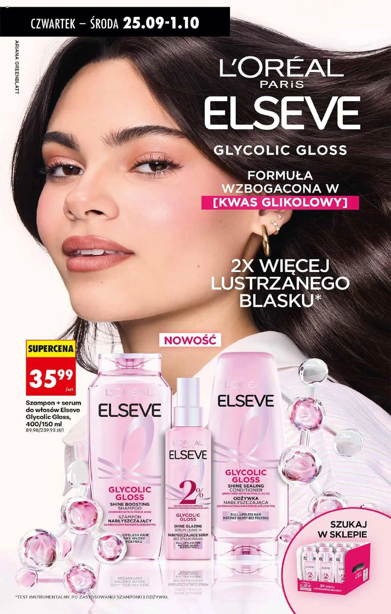 Biedronka gazetka - Oferta w tym tygodniu od 25.09.2025 | Strona: 64 | Produkty: Szampon, Odżywka