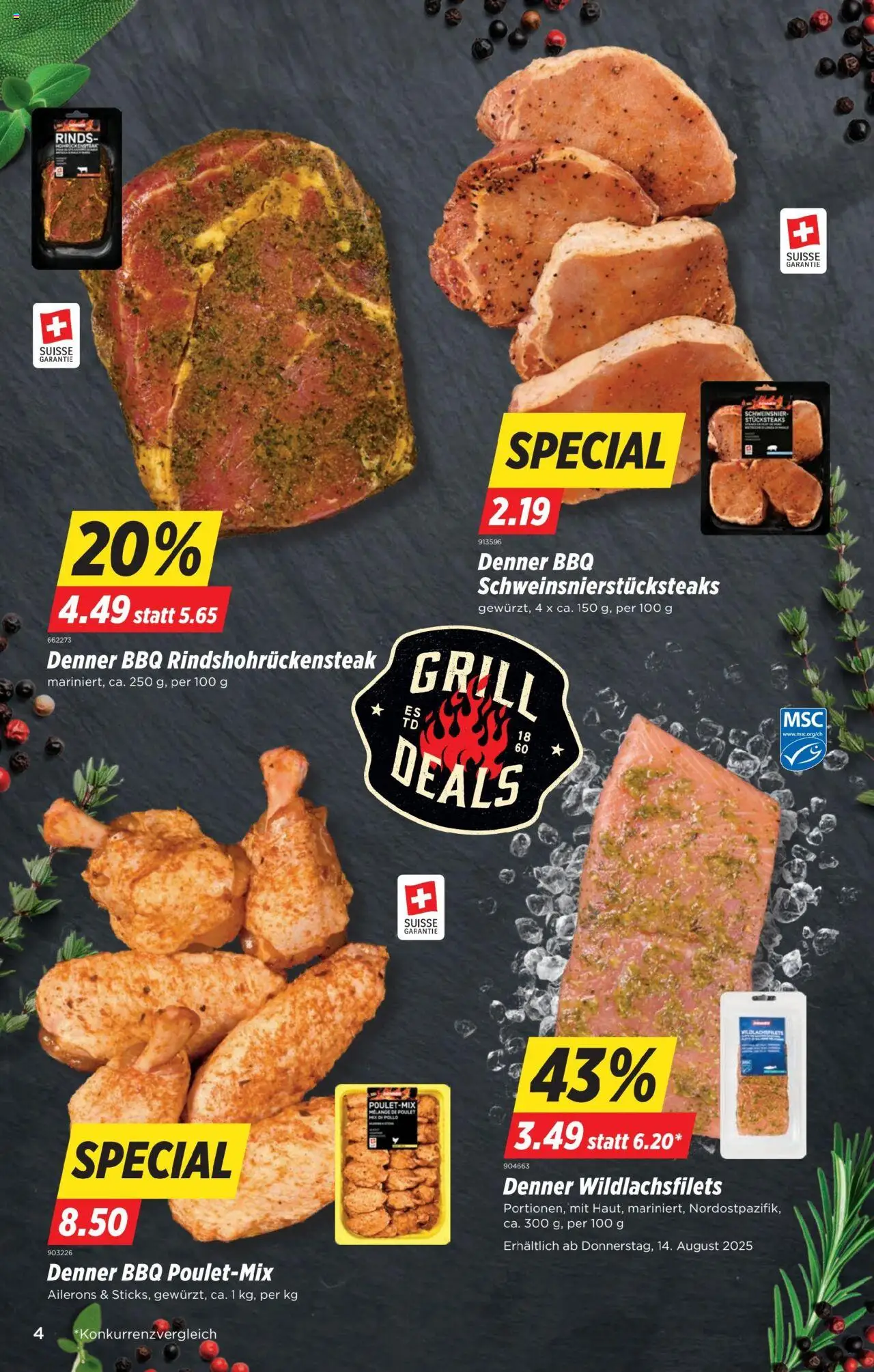Denner Aktionen ab 12.08.2025 | Seite: 4
