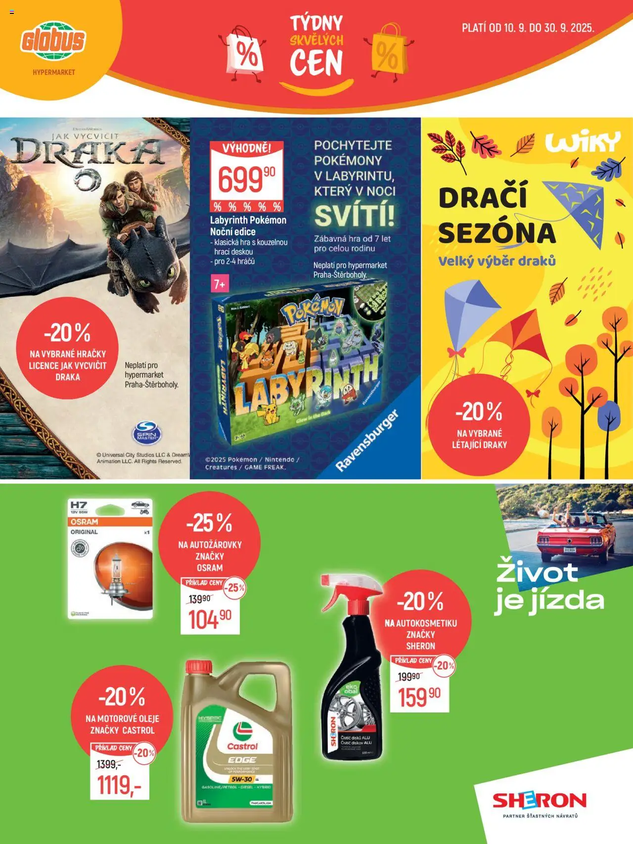 Globus leták - Ostrava od 10.09.2025 | Strana: 28 | Produkty: Oleje, Globus, Hra, Hračky