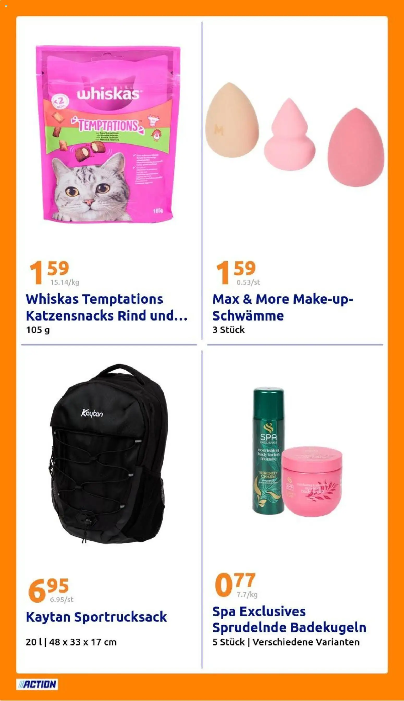 Action Prospekt – gültig ab 18.02.2026 | Seite: 20 | Produkte: Body Lotion, Whiskas