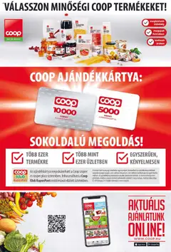 COOP Szolnok akciós ujság - amely érvényes a következő dátumtól: 14.08.2025 | Oldal: 10