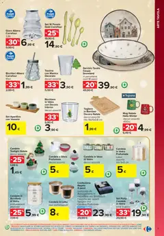 Anteprima del volantino Carrefour Iper - Catalogo addobbo catalogo valido a partire dal 03.11.2025 | Pagina: 11 | Prodotti: Posate, Vassoio, Candela, Vaso