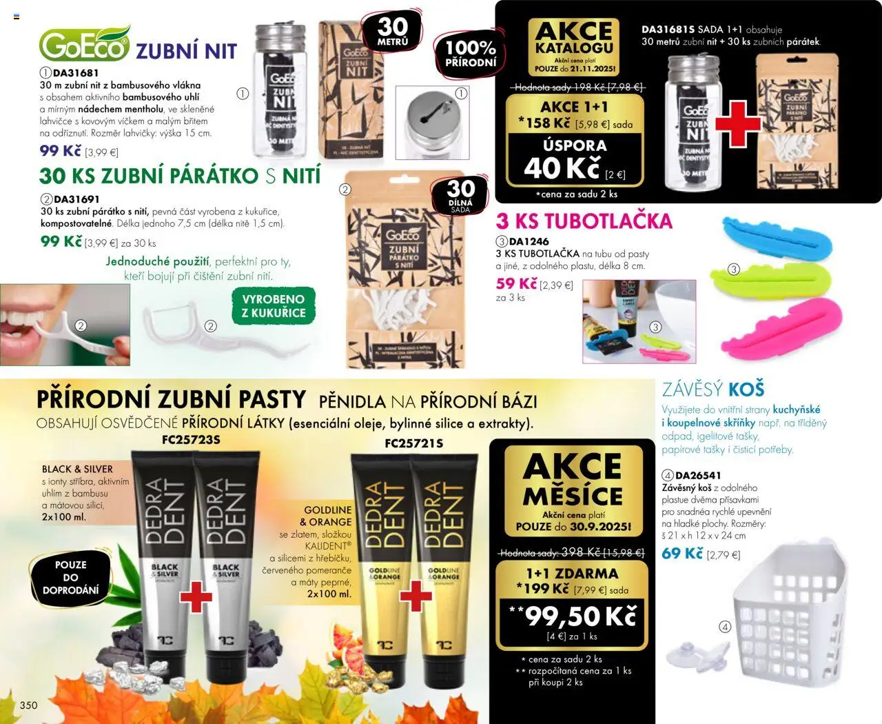 Dedra Katalog september 2025 │ platný od 01.09.2025 | Strana: 41 | Produkty: Závesy, Kôš