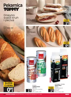 Tommy katalog | vrijedi od 21.08.2025 | Stranica: 10 | Proizvodi: Kruh, Kava, Ledena kava, Cappuccino