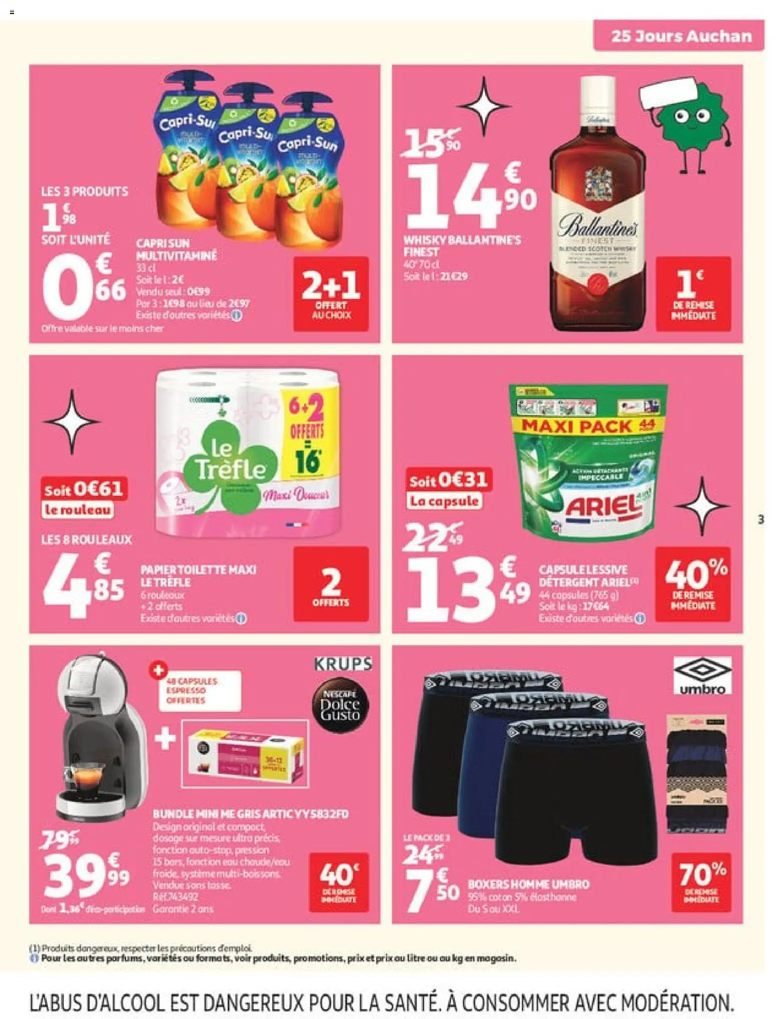 {H1} | Pagina: 3 | Producten: Boxers, La, Papier, Capsule