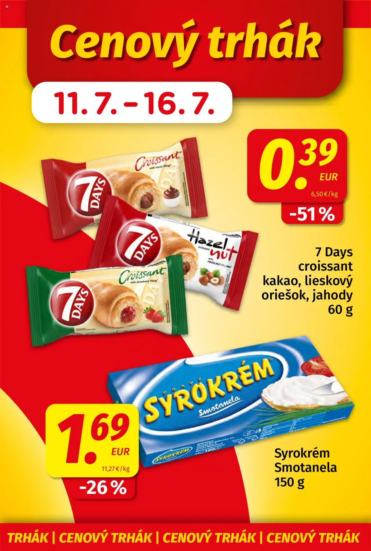 Koruna leták │ platný od 04.07.2025 | Strana: 3 | Produkty: Croissant, Jahody