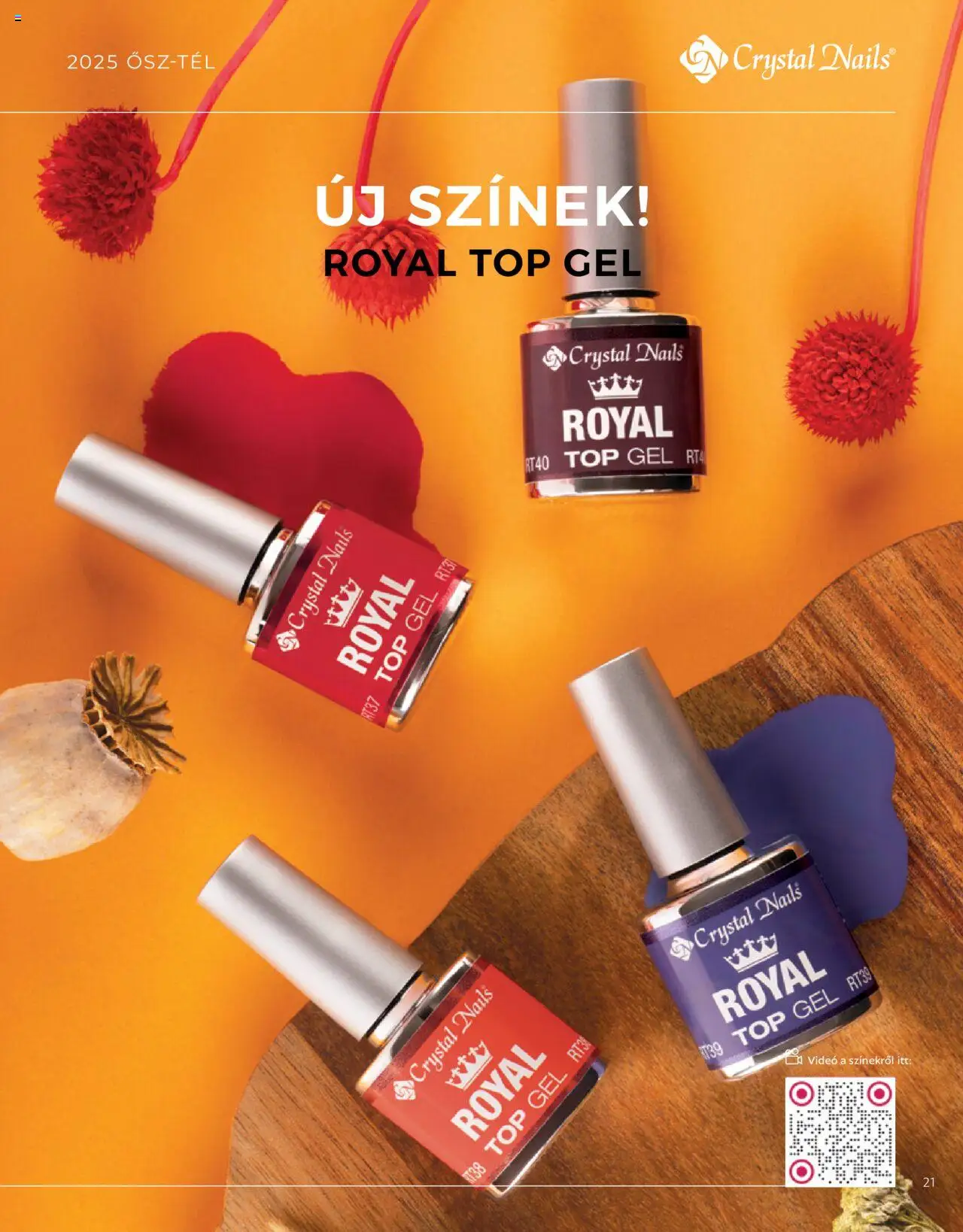 Crystal Nails akciós ujság - amely érvényes a következő dátumtól: 07.09.2025 | Oldal: 21 | Termékek: Videó