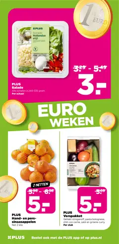 Plus - Folder week 2 - Voorbeeld van een folder van Plus, geldig van 07.01.2026 | Pagina: 22 | Producten: Pasta, Schaal, Gehakt, Salade