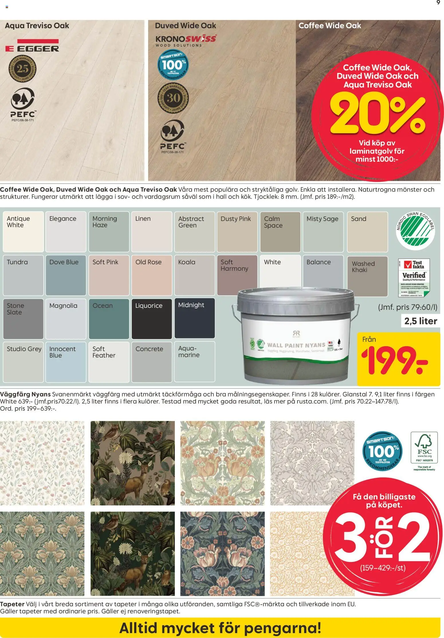 Rusta reklamblad aktuell från 19.01.2026 | Sida: 9 | Produkter: Galler, Häll