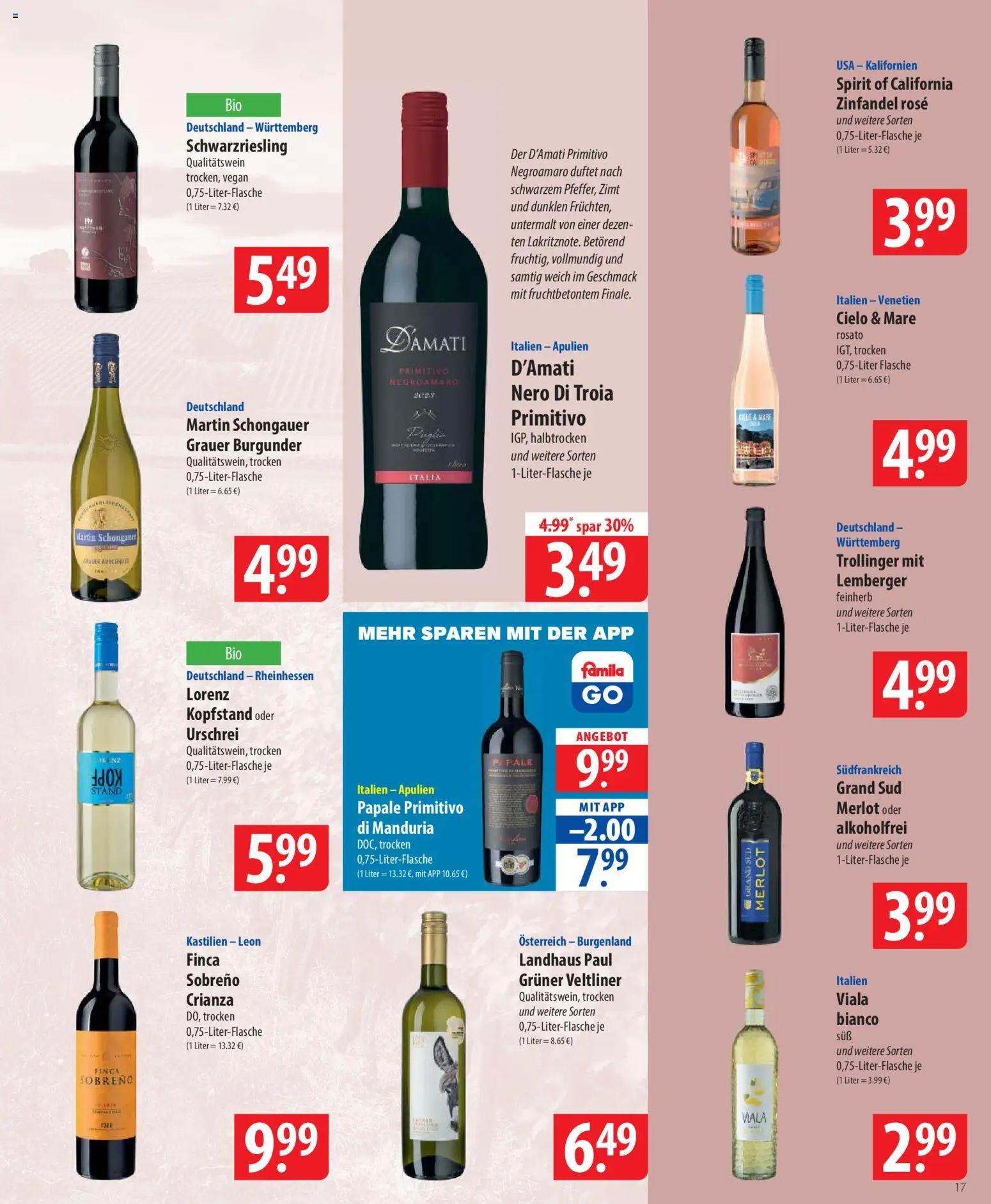 Famila Prospekt 	 | 07.04.2026 | Wie erhält man einen begrenzten Rabatt? | Deutschland