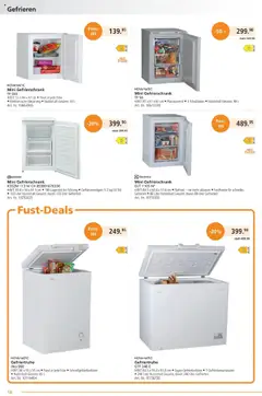 Fust Aktionen ab 28.07.2025 | Seite: 18 | Produkte: Gefriertruhe, Gefrierschrank