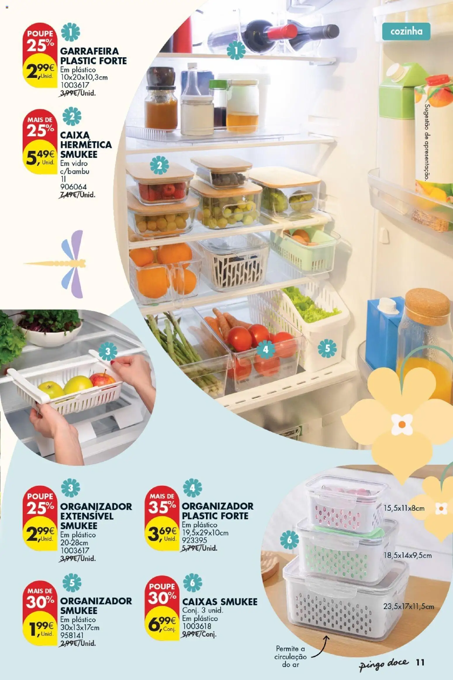 Pingo Doce - Bazar Primavera │ válido de 07.04.2026 | Página: 11 | Produtos: Caixa, Organizador