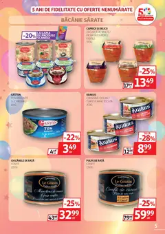 Ofertele Auchan valabile de la 04.03.2026 | Pagină: 5 | Produse: Presă, Ciuperci, Suc, Zacuscă