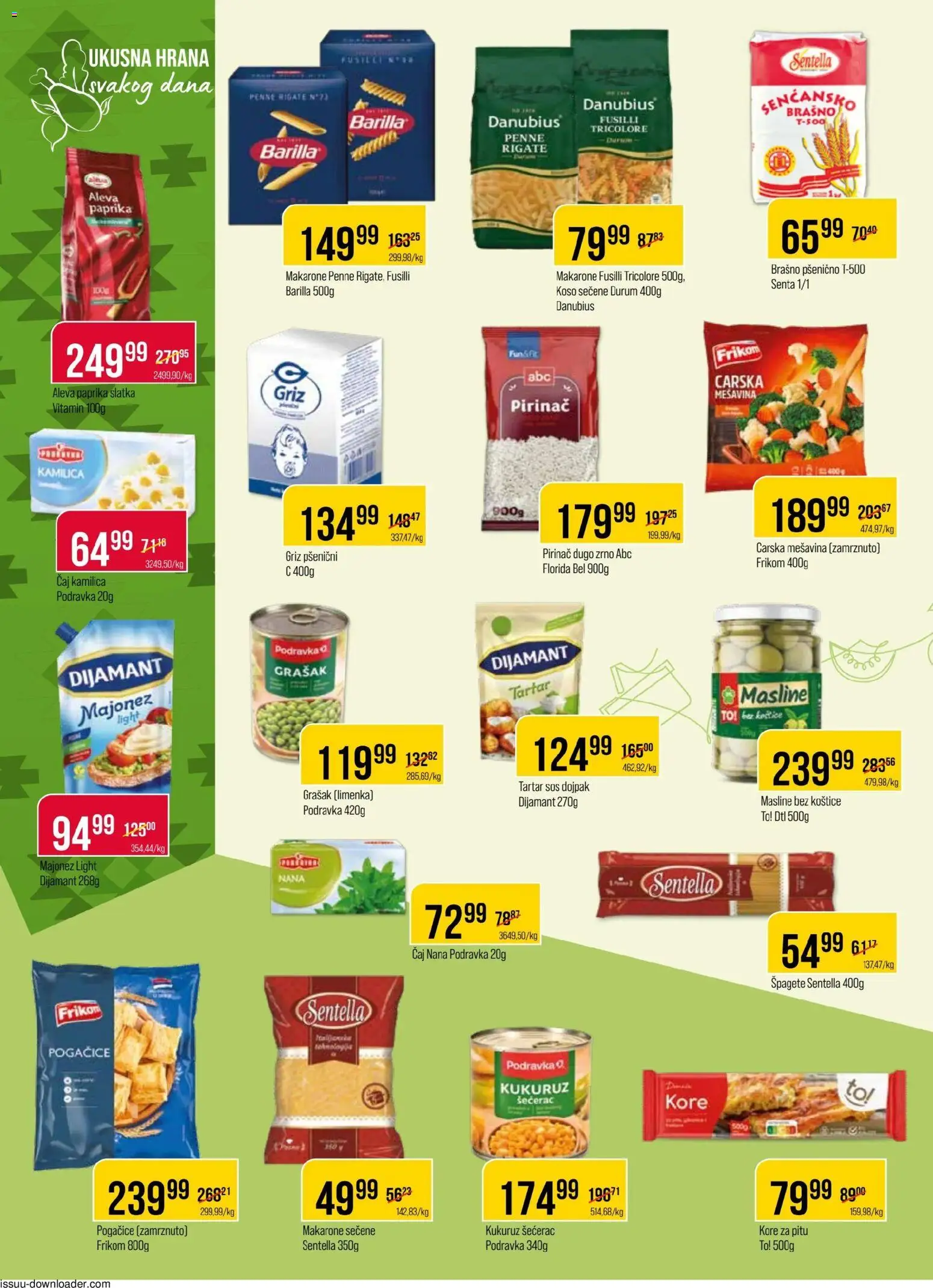 Metalac Proleter katalog - važi od 17.12.2025 | Strana: 6 | Proizvode: Majonez, Paprika, Brašno, Pirinač