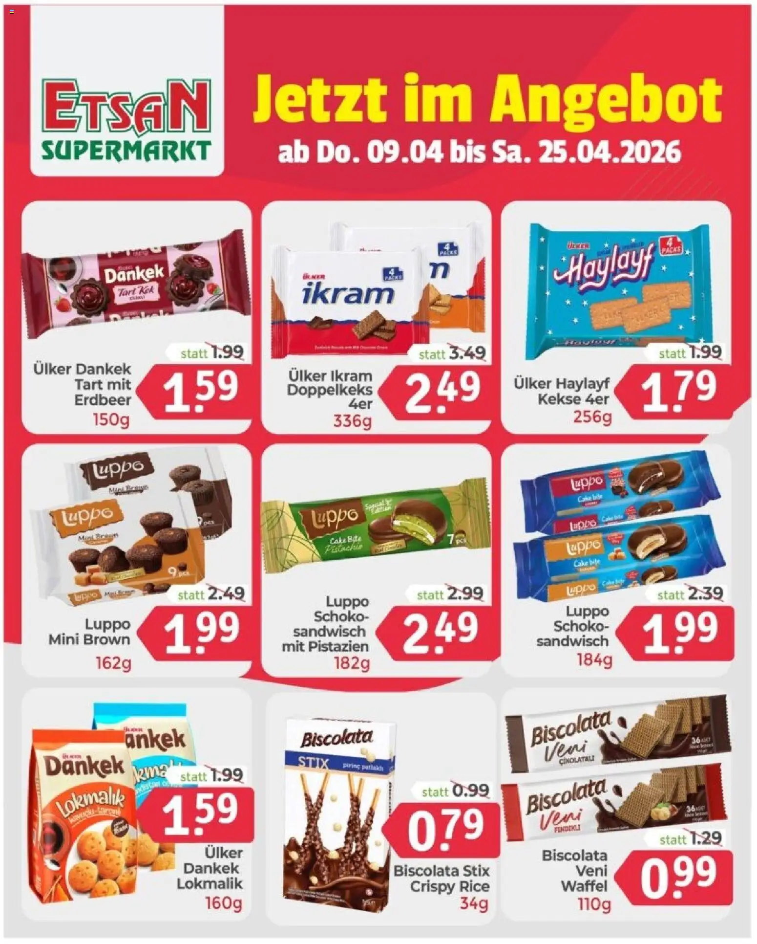 ETSAN Flugblatt gültig ab 09.04.2026 | Seite: 4 | Produkte: Kekse