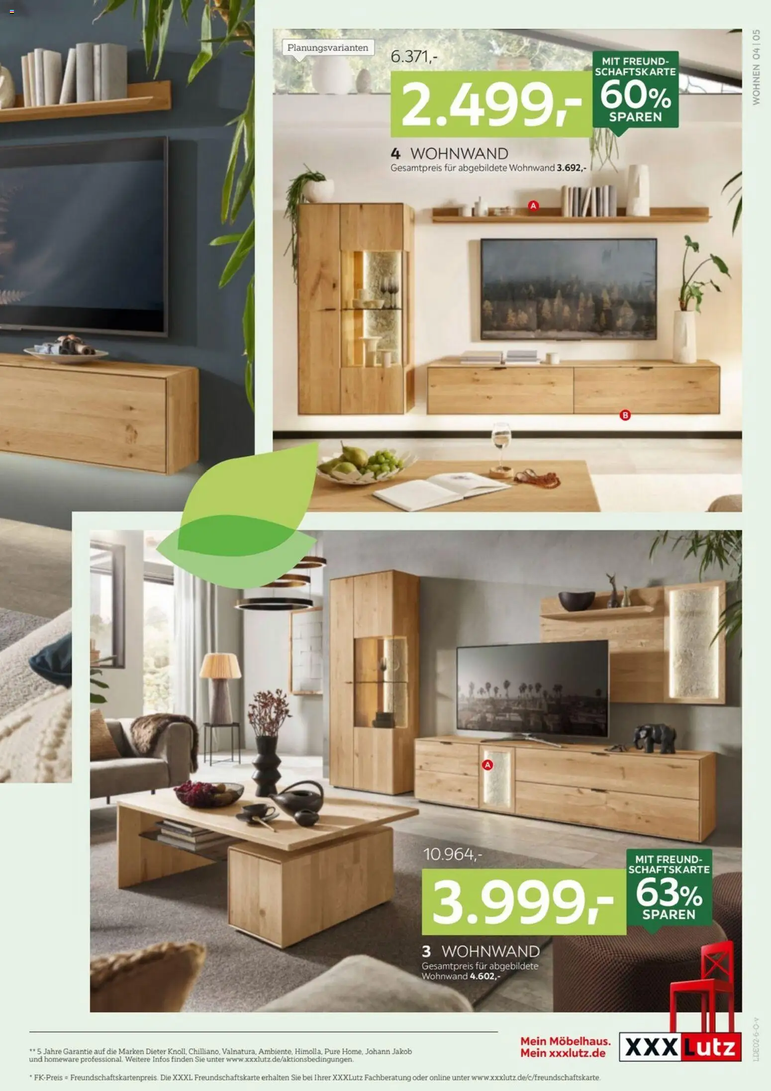 XXXL Lutz  Exklusive Möbelkreationen – gültig ab 15.02.2026 | Seite: 5
