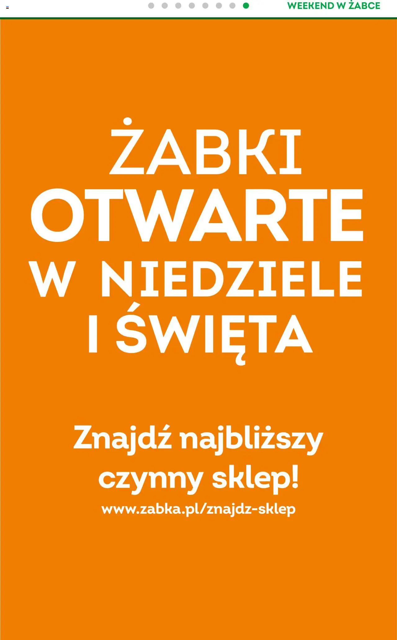 Żabka Gazetka - Weekendowe promocje od 22.08.2025 | Strona: 9