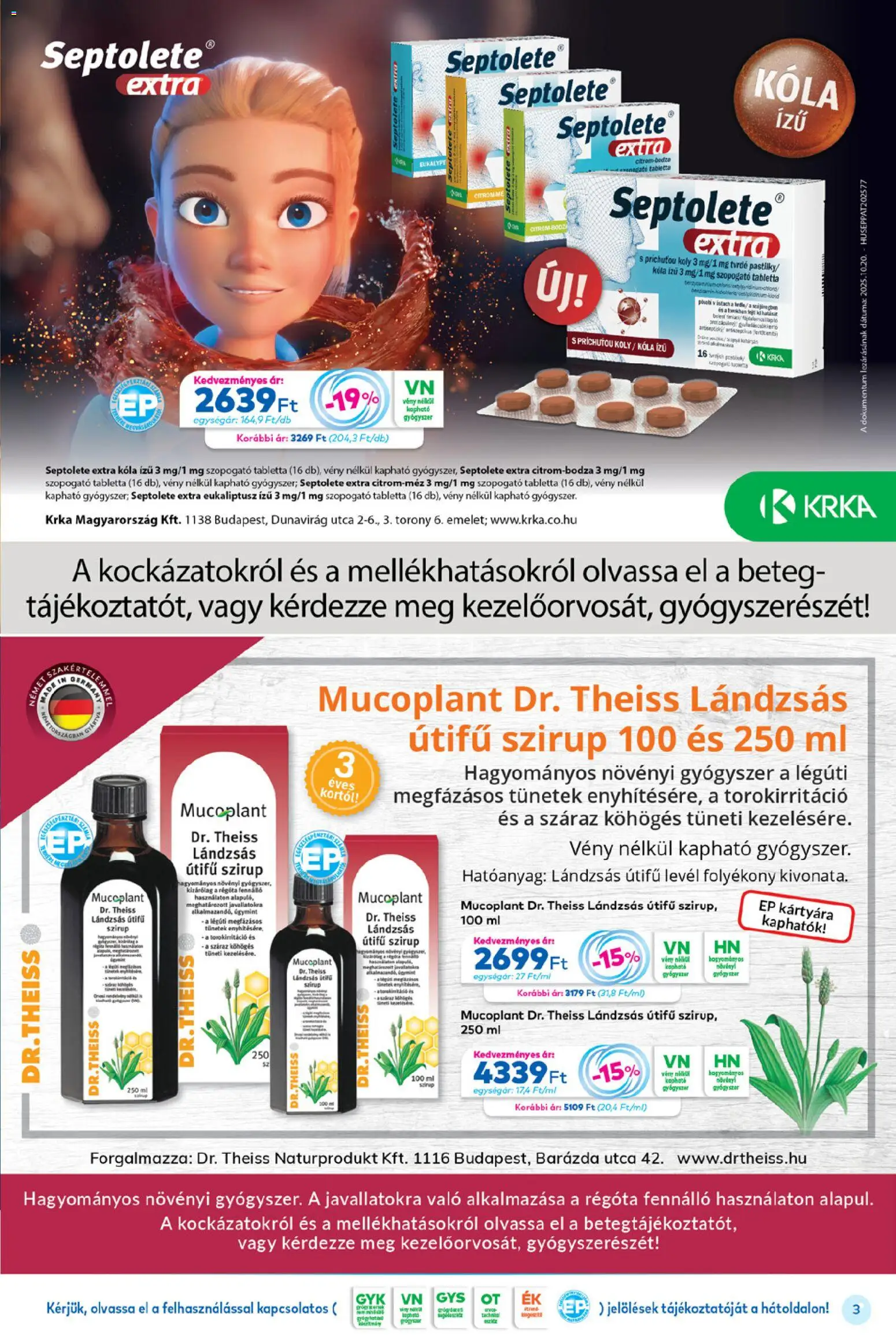 Gyöngy Patikák akciós ujság - amely érvényes a következő dátumtól: 01.12.2025 | Oldal: 3
