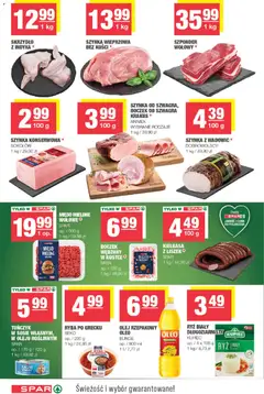 Pogląd oferty "Spar Gazetka" - ważna od 05.11.2025 | Strona: 4 | Produkty: Mięso, Tuńczyk, Ryba po grecku, Ryba