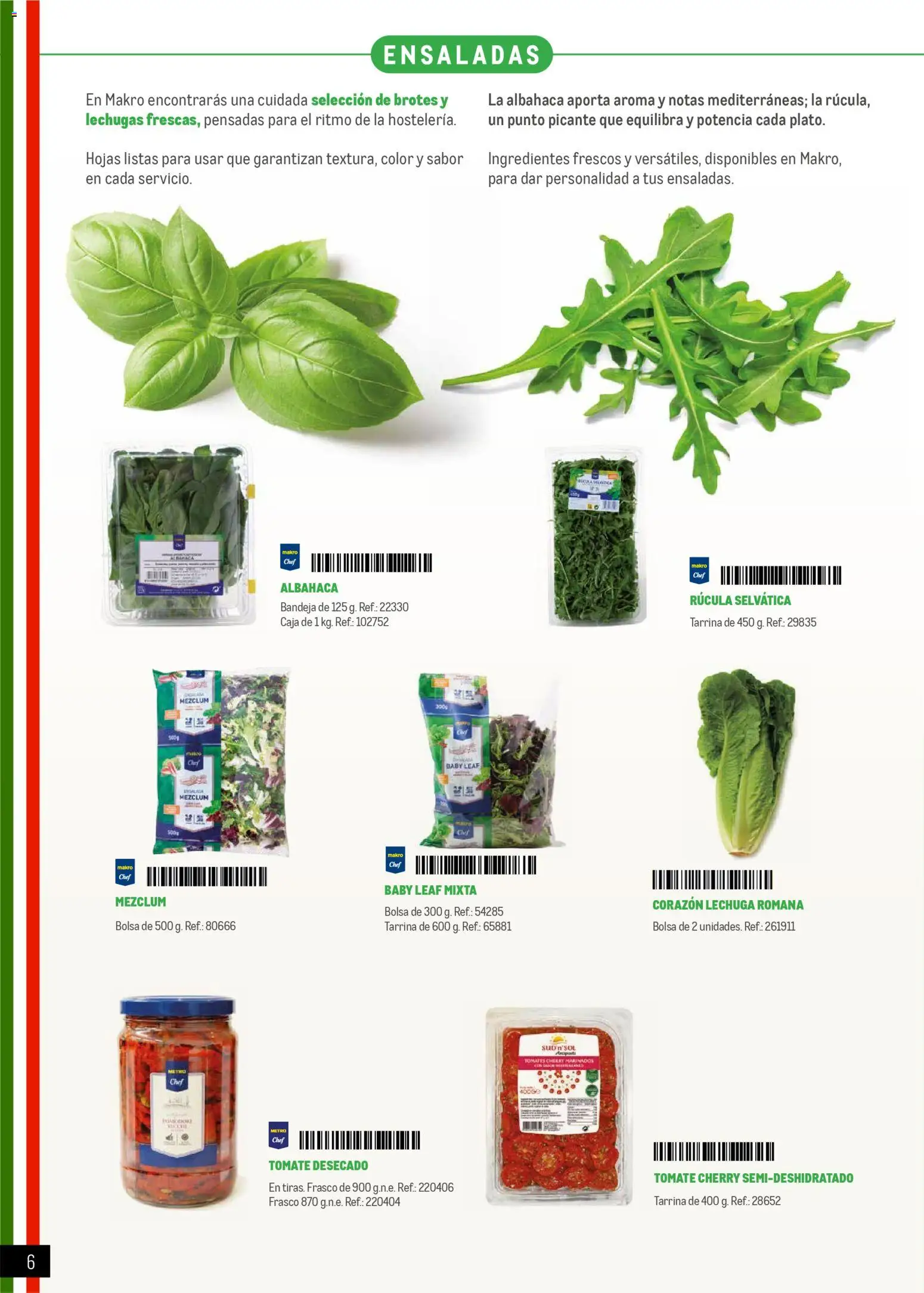 Makro Restaurantes italianos Norte │ válido desde el 27.03.2026 | Página: 6 | Productos: Μαξιλάρι λαιμού, Bolsa, Bandeja, Caja