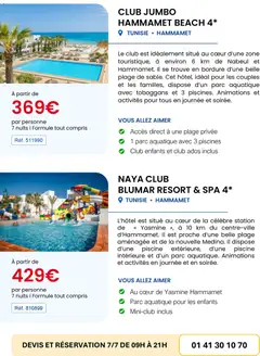 Auchan - Prévisualisation de Auchan - Auchan voyages : vacances en Tunisie valide à partir de 01.03.2026 | Page: 5