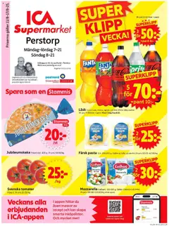 ICA Supermarket - Perstorp - Förhandsvisning av reklamblad från butik ICA Supermarket aktuell från 11.08.2025