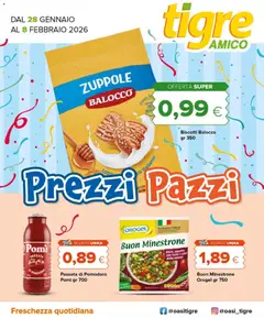 Anteprima del volantino Tigre Amico catalogo valido a partire dal 27.01.2026